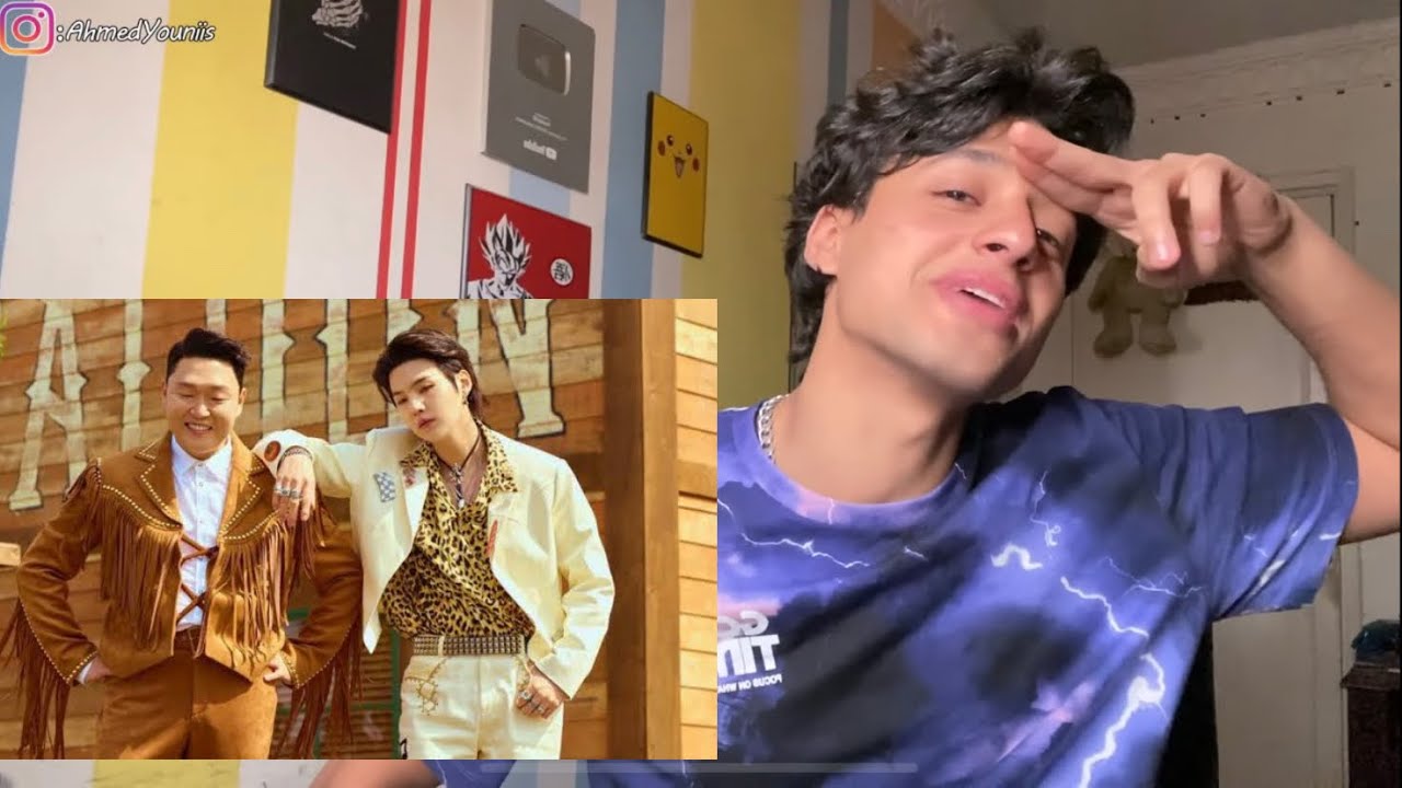 ردة فعلي على أغنيه شوقا و ساي الجديده | PSY Suga That that  Arabic Reaction
