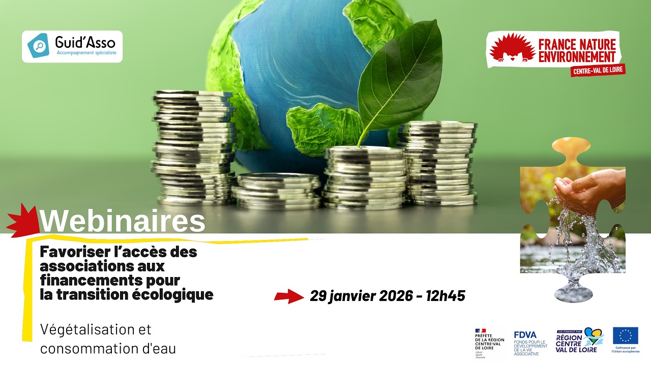 Financement de la transition écologique des associations - Végétalisation et consommation d'eau