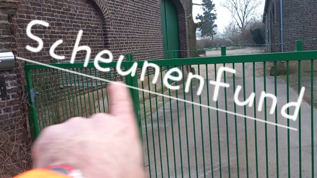 Scheunenfund unglaublich was noch so rumsteht