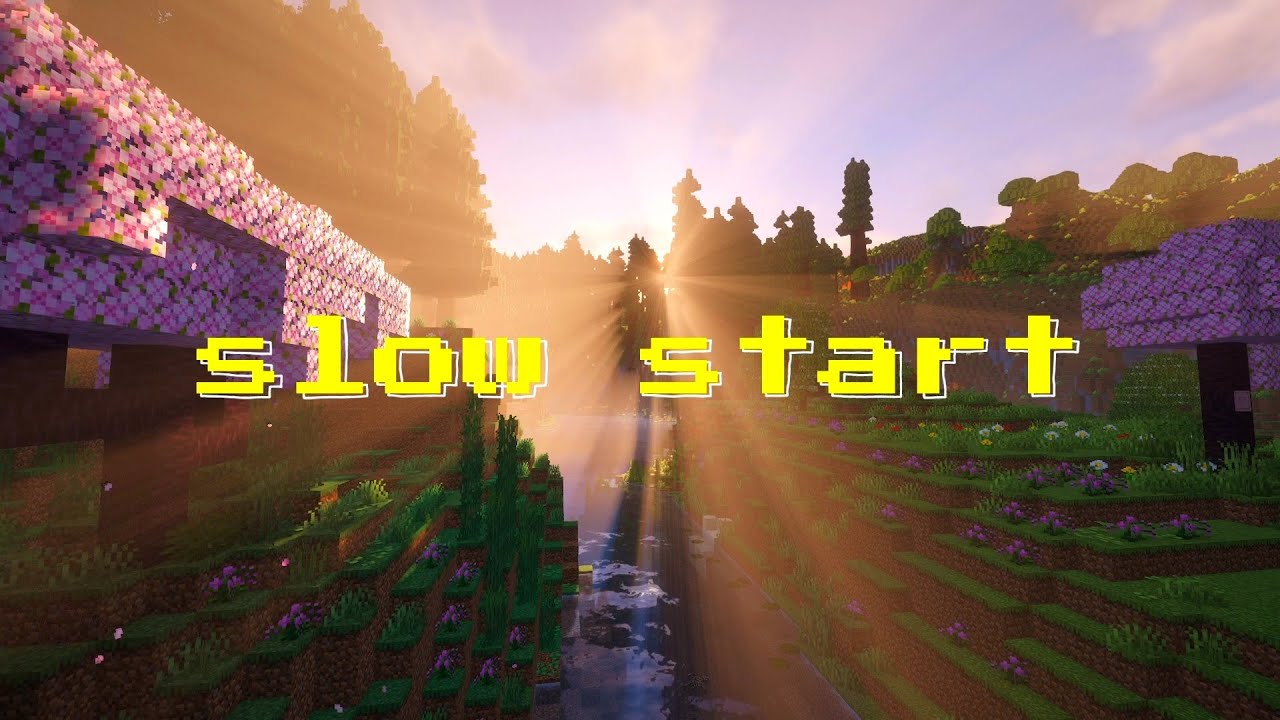 slow start ☘️ start your slow morning.. [minecraft music and birds | calming music to start the day]