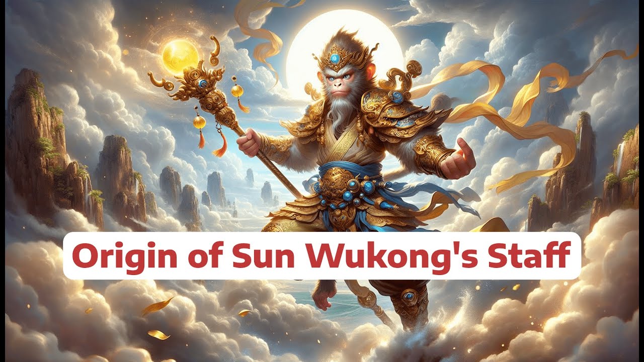 Origin of Sun Wukong's Staff | Monkey King | Chinese Mythology