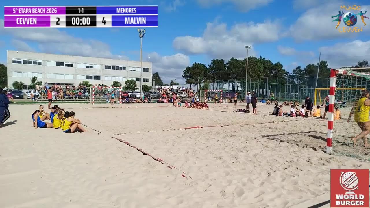 Menores - Cevven vs Malvin - 5° Etapa Beach Handball 2026