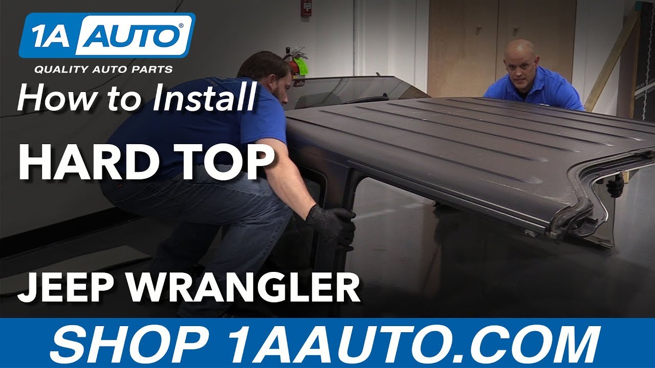 How to Install Hard Top 06-18 Jeep Wrangler
