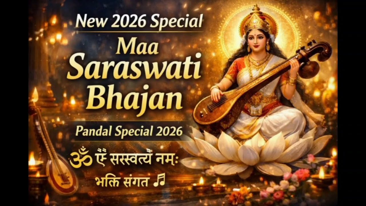 Saraswati Puja Song 2026 | Maa Saraswati Bhajan | Basant Panchami Special