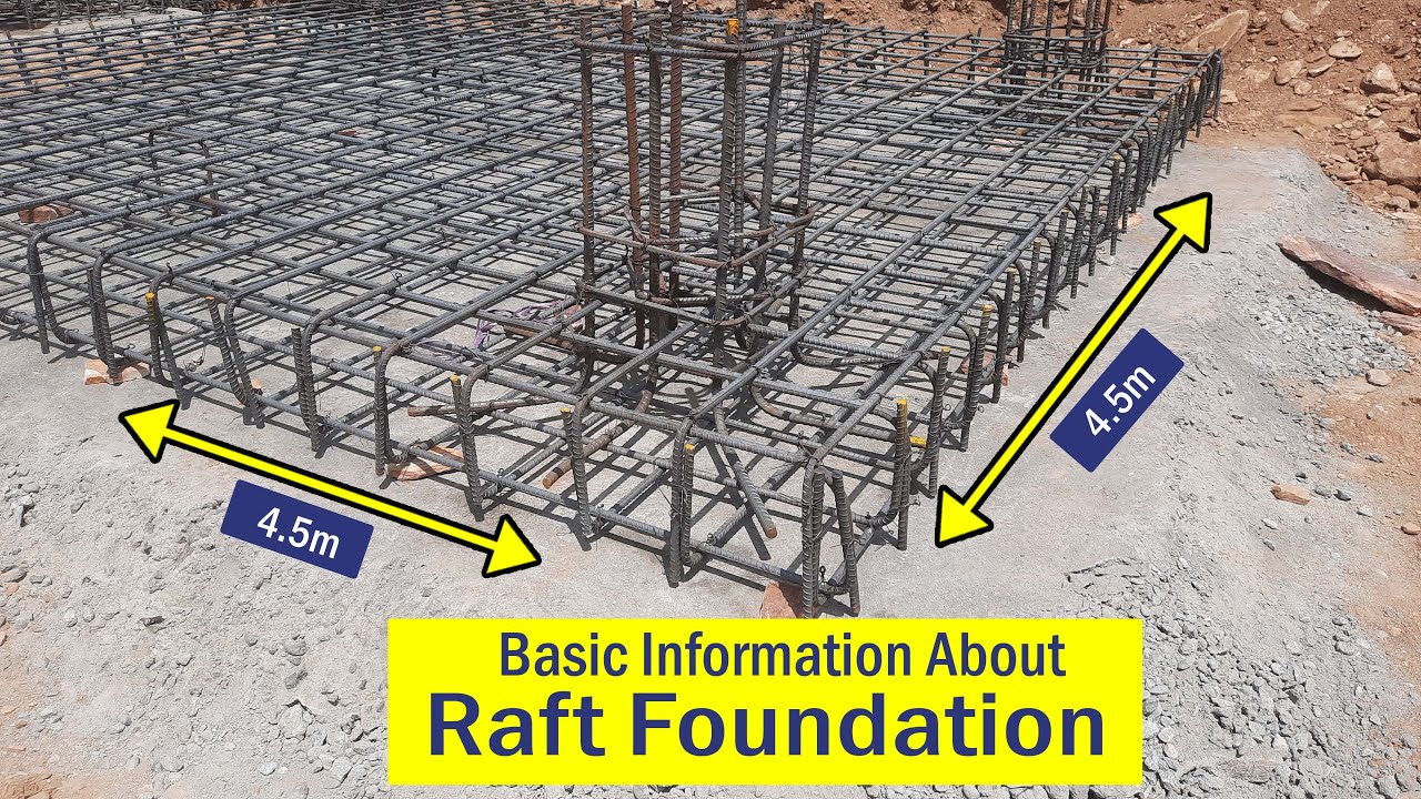 Basic Information of Raft Foundation on Site