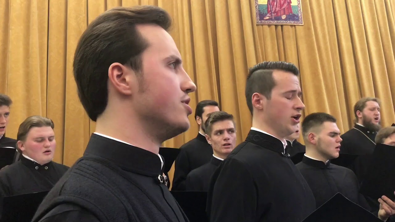Хор студентов ОДС: 
