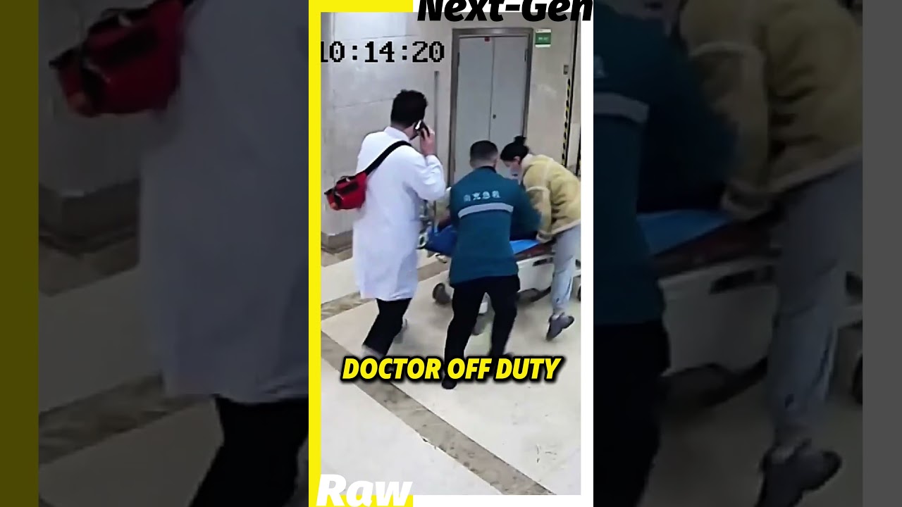 Doctor just off shift saves a life in 7 minutes  #accident #kindness#doctor