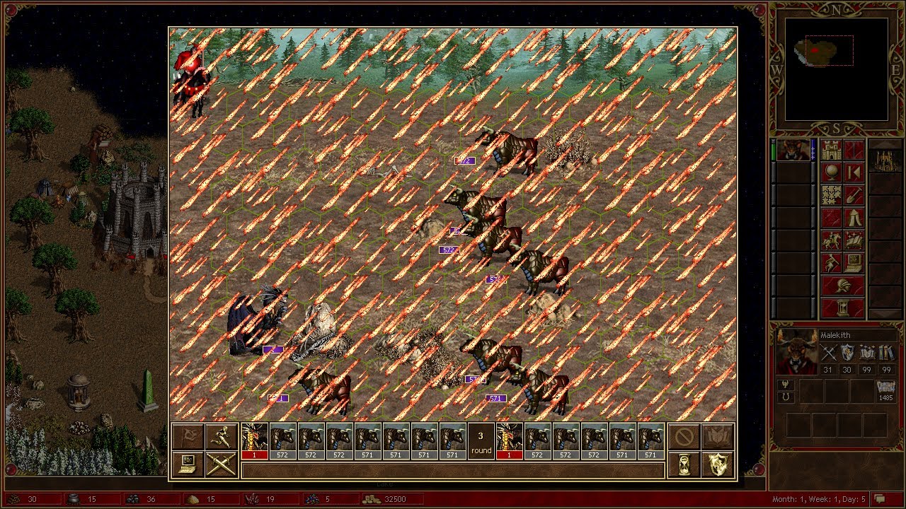 Maximum Armageddon spell damage - Let the Erathia burn - Heroes 3 Horn of the Abyss