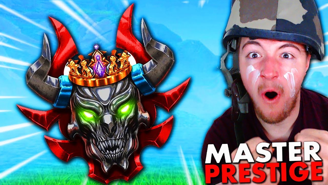 ROAD TO PRESTIGE MASTER BLACK OPS 4 ! LEVEL 1000 MAX