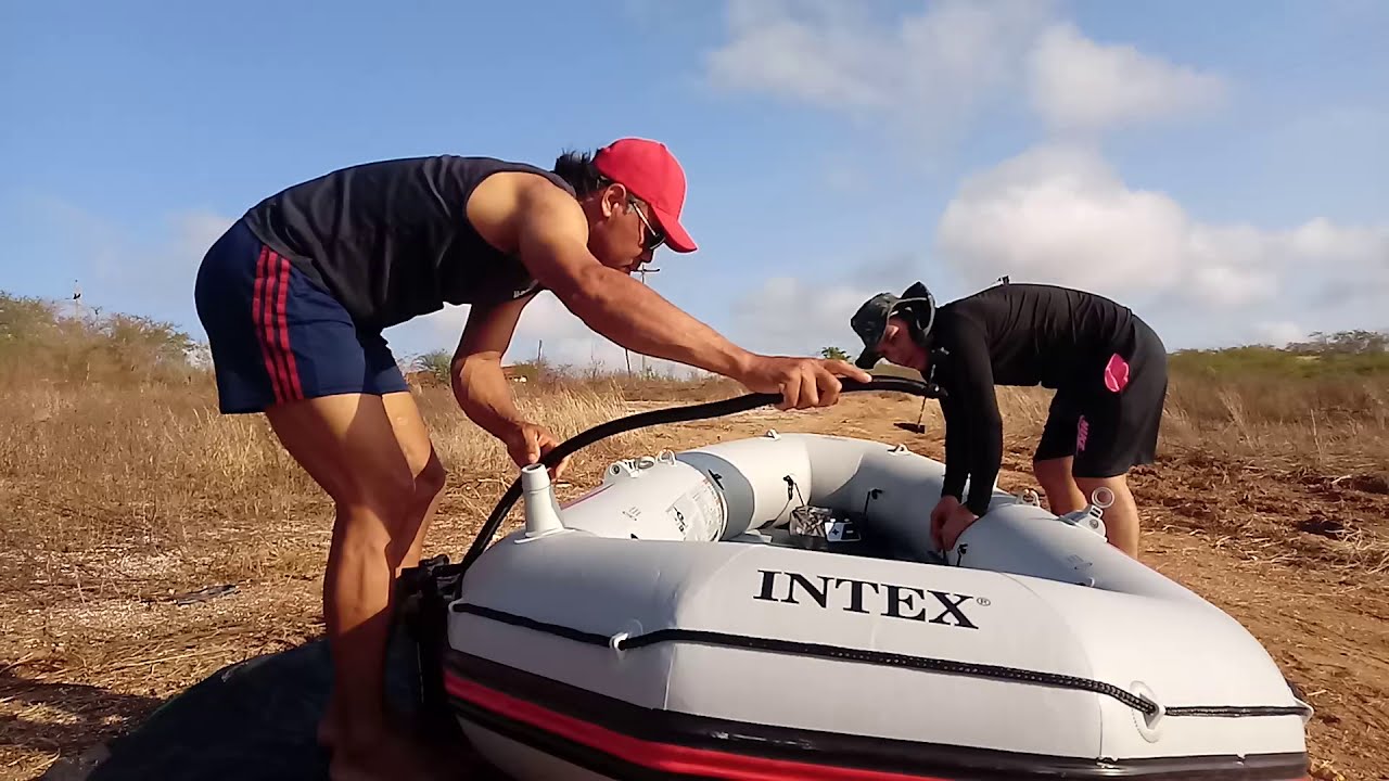 INTEX MARINER 4 & Suzuki 2.5Hhp INALGURAÇÃO PRIMEIRAS IMPRESSÕES #mariner4