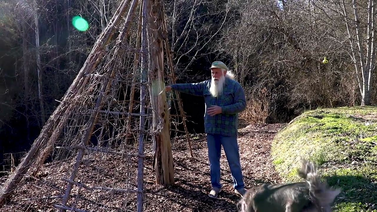 How HE'S PREPARING HIS GARDEN for Spring!