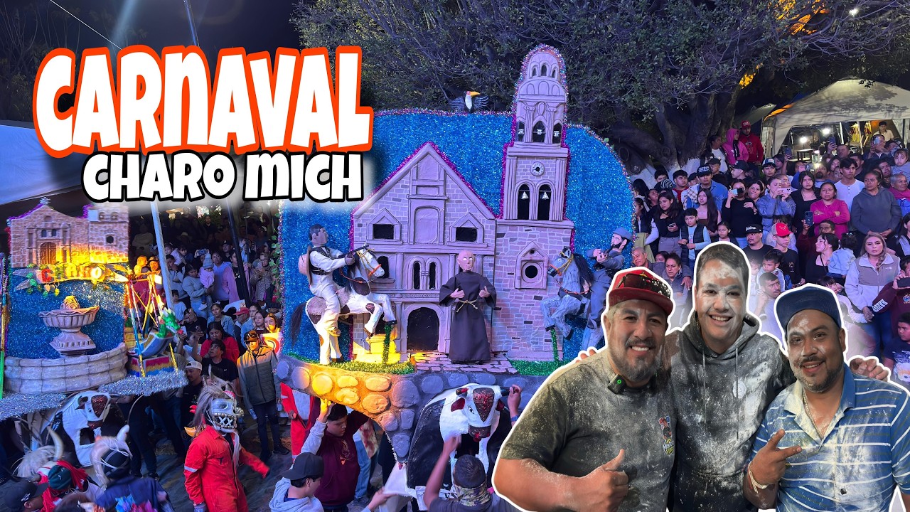 As&iacute; dio INICIO el CARNAVAL m&aacute;s grande de MICHOACAN ⚠️ Toro el TUCAN CHARO Michoac&aacute;n 2026