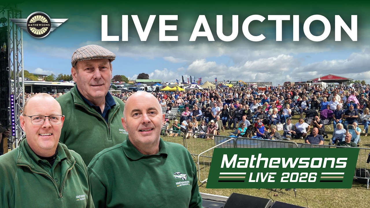 Mathewsons LIVE! Classic Car, Motorbike and Memorabilia Auction
