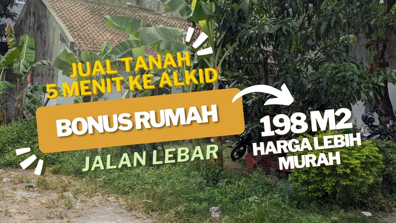 EPS 252 - JUAL TANAH BONUS RUMAH JOGJA 5 MENIT KE ALUN ALUN KIDUL HARGA LEBIH MURAH DARI SAMPINGNYA