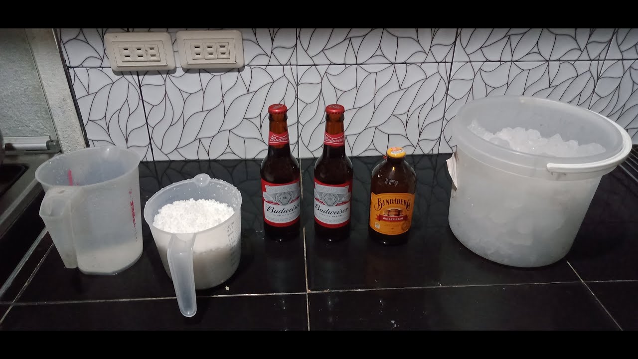 Ice cold Beer in 30 minutes without freezer