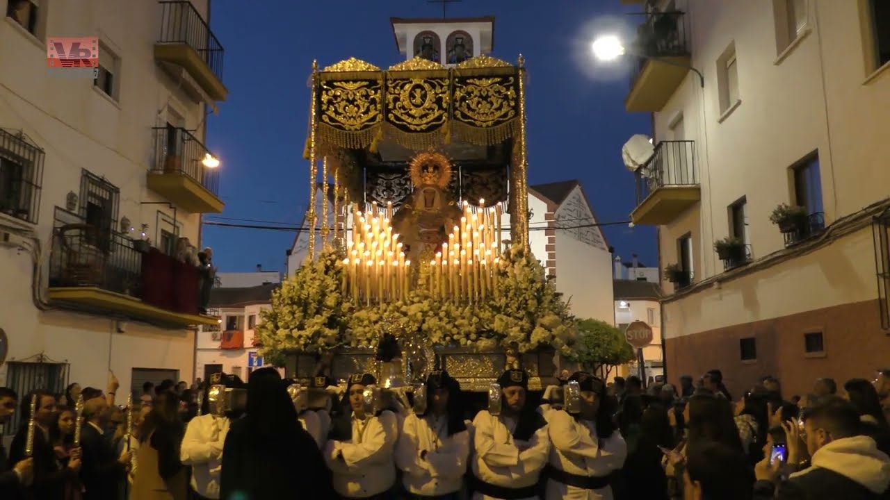 María Santísima de la Esperanza. 4K. Miércoles Santo. Ronda 2023