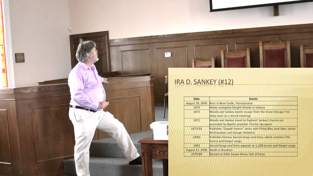 Christian Music Influences:  Ira Sankey (#12)