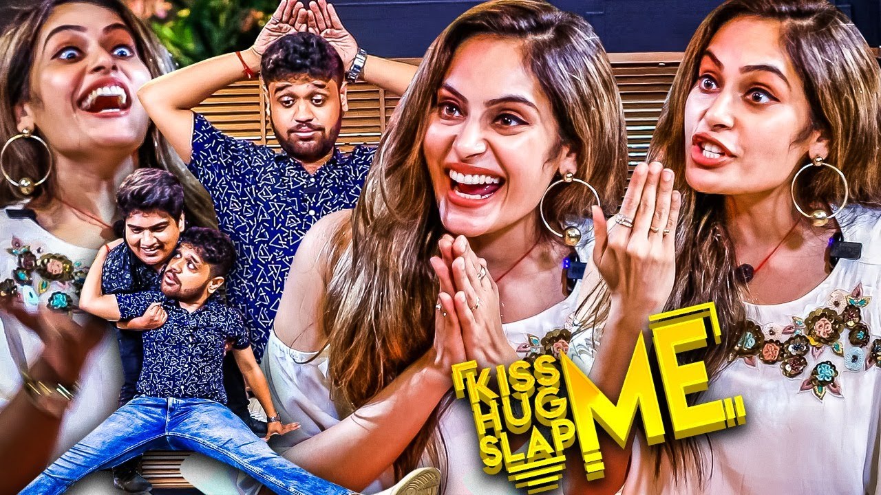 Shrutika KISS Me 💋 HUG Me 🤗 SLAP Me 🤣 Husband Arjun பாவம்பா… இப்படிலாமா பண்ணுவீங்க அவர 😂 Funny Video