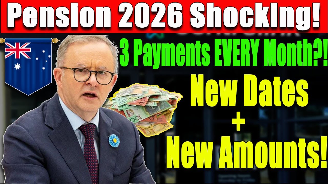 Senior Pension Alert 2026 | 3X Monthly Payments Explained | Updated Schedule + Precise Amounts