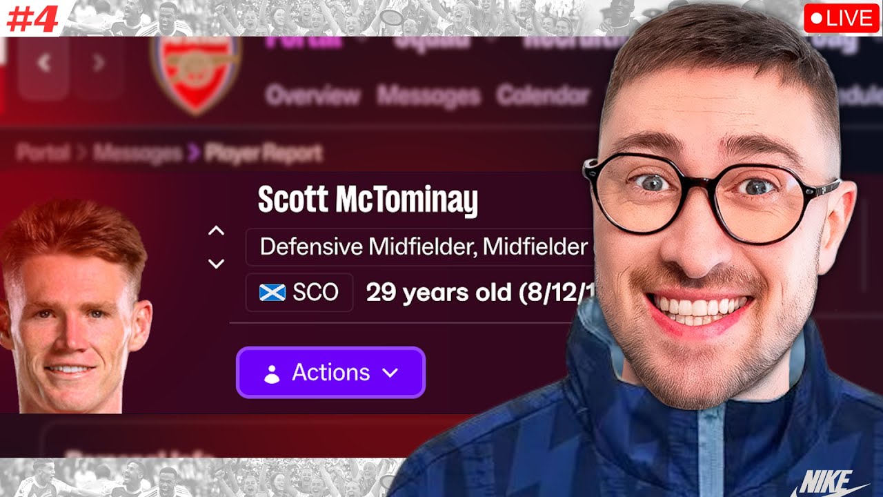 I Spent £120m on McTominay in The ARSENAL FM26 DUAL SAVE - LIVE (#4)