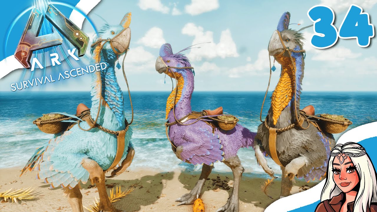 MES PREMIERES REPRODUCTIONS DE GIGANTORAPTOR! (BREEDING) [#34] ARK SURVIVAL ASCENDED