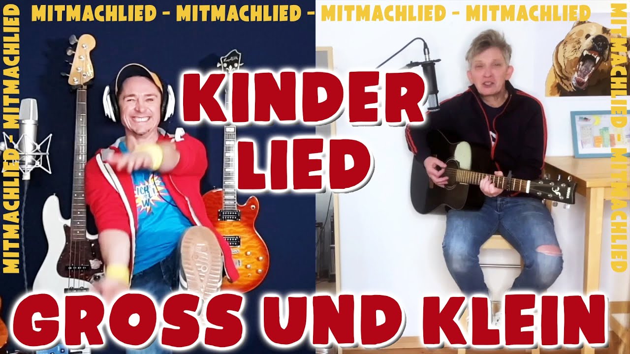 Kinderlied ♫ Groß und klein ♫ Musik Kinder Videos ♫  Suli Puschban & DONIKKL  ♫ Kinderlieder
