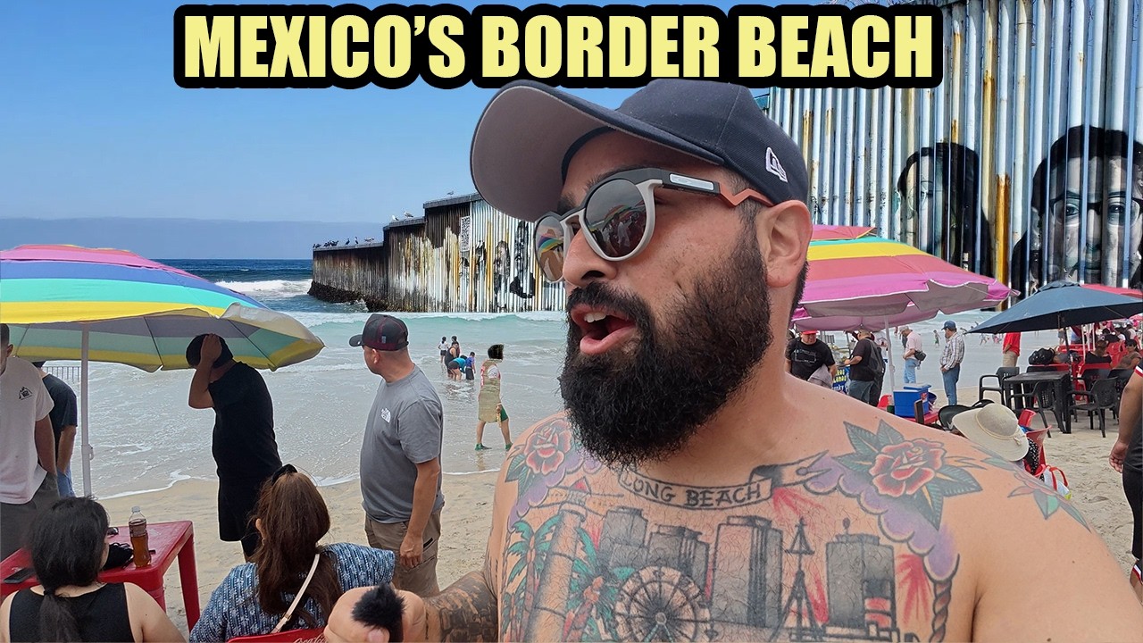 Mexico’s Famous Beach Town on the US/Mexico Border 🇲🇽 