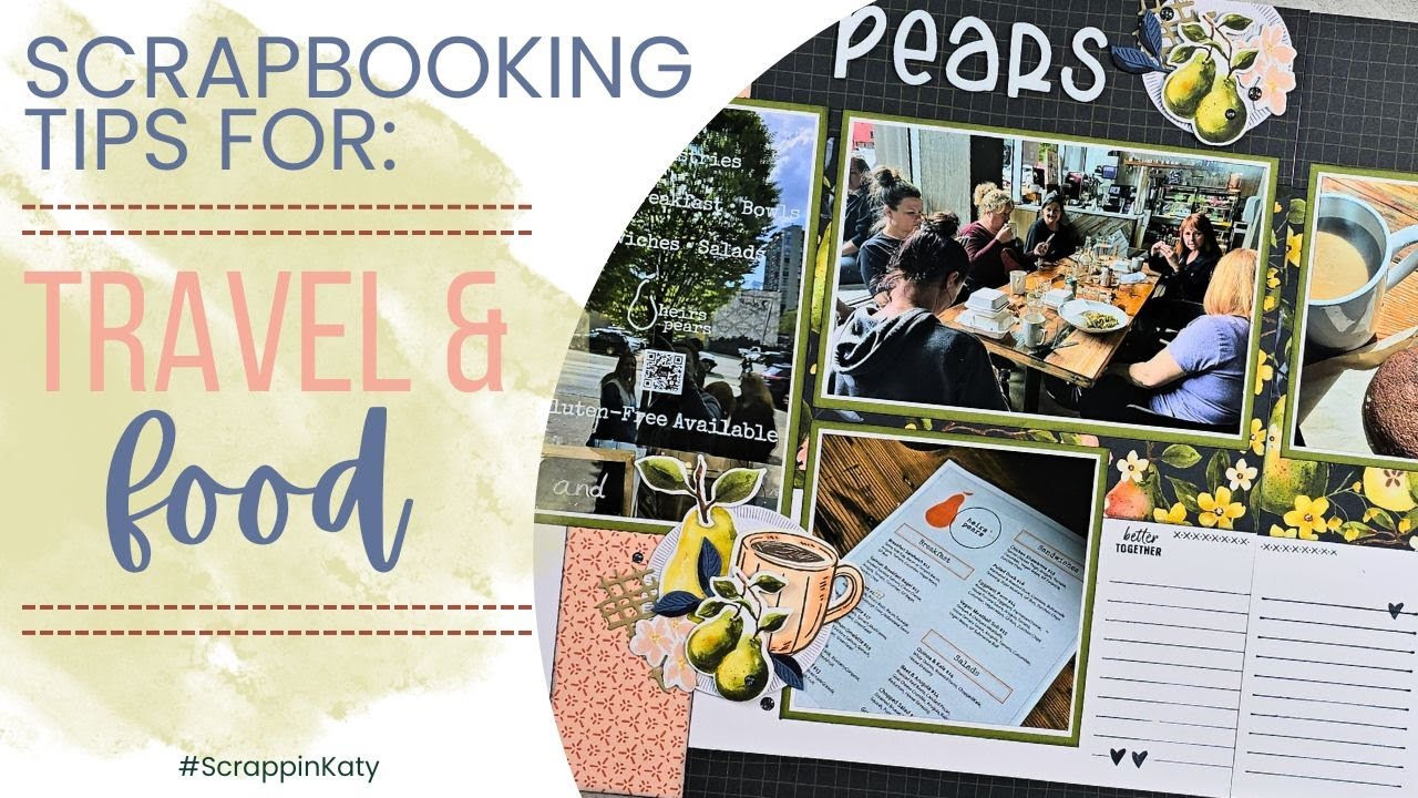 Scrapbooking Ideas for Travel | Process Video | Stampin' Up! Scrapbooking