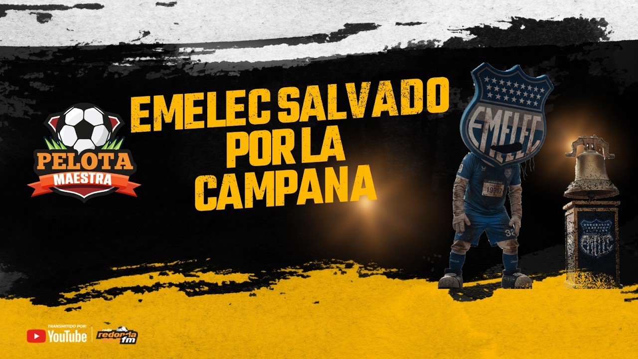 🔴EN VIVO / PELOTA MAESTRA / EMELEC SALVADO POR LA CAMPANA / 20 DE FEBRERO 2026