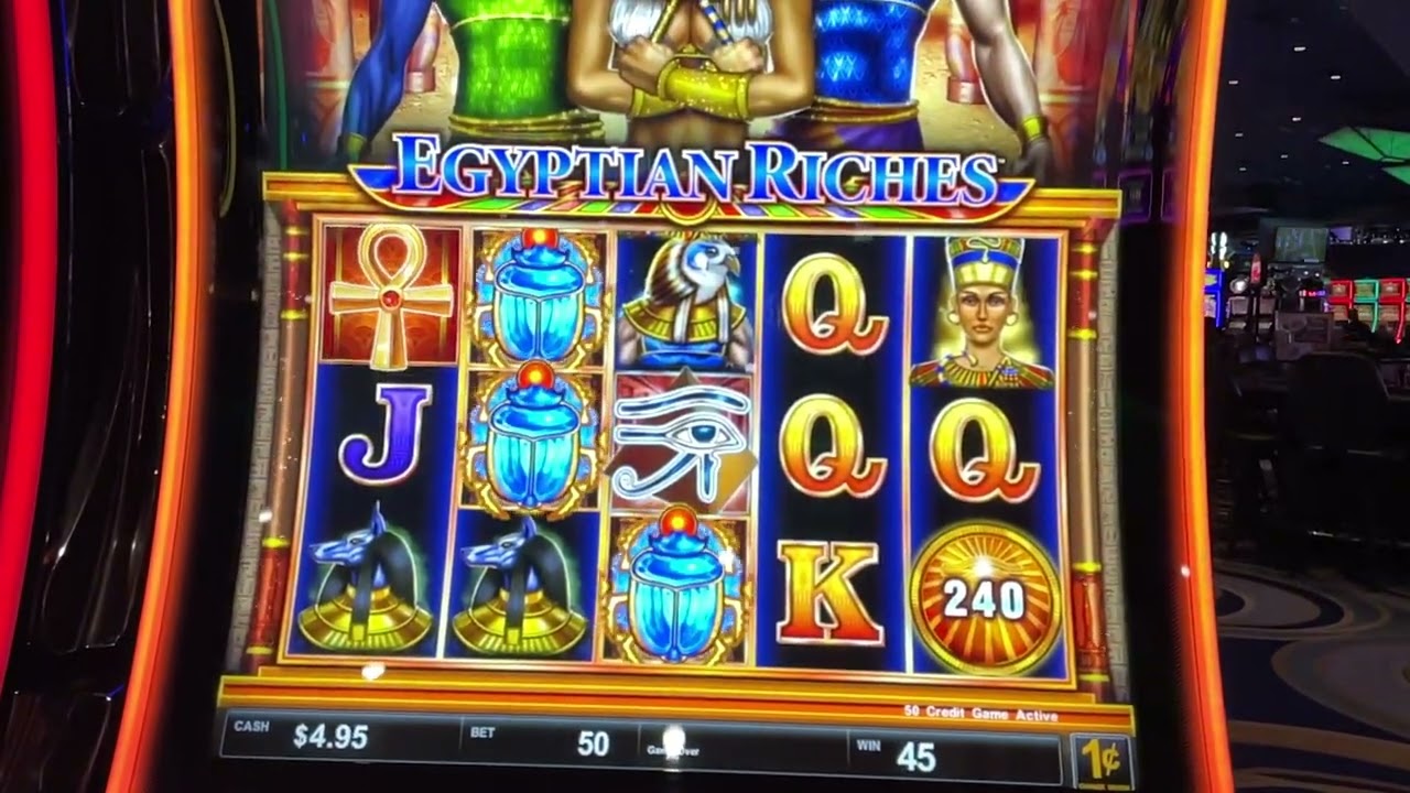 5-Spin Strategy on Egyptian Riches 1&cent; Slot