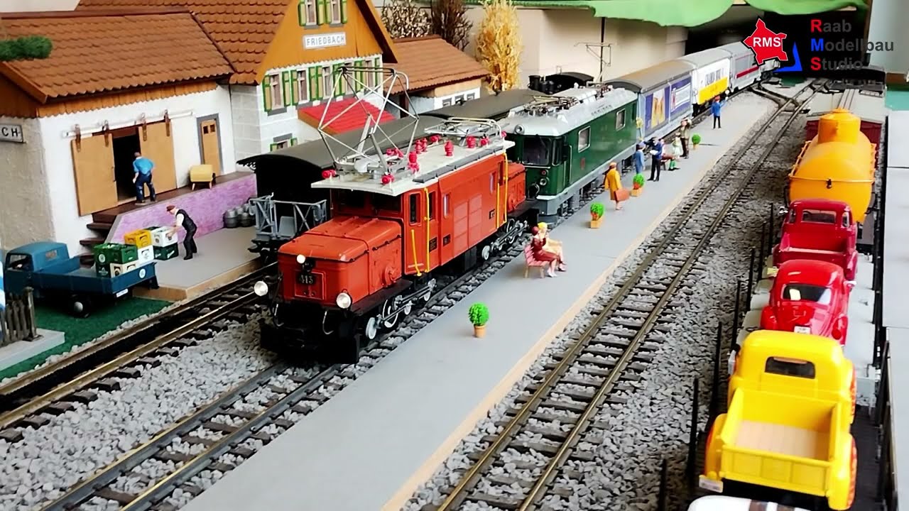 LGB - Spur G - Fahrtag der Gartenbahnfreunde Grub am Forst bei RMS - 06. und 07.04.2024