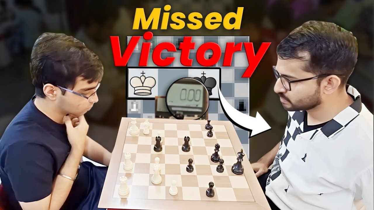 So Close to Victory… Lost on Time|Navaratna Blitz FIDE Rating Chess Tournanament