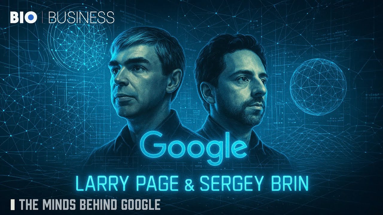 Larry Page & Sergey Brin: The Minds Behind Google | Biography Of Business