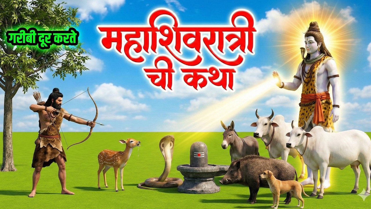 Maha Shivaratri महाशिवरात्री ची महान व्रत कथा ऐकल्याने गरीबी दूर होते पुण्य लागते