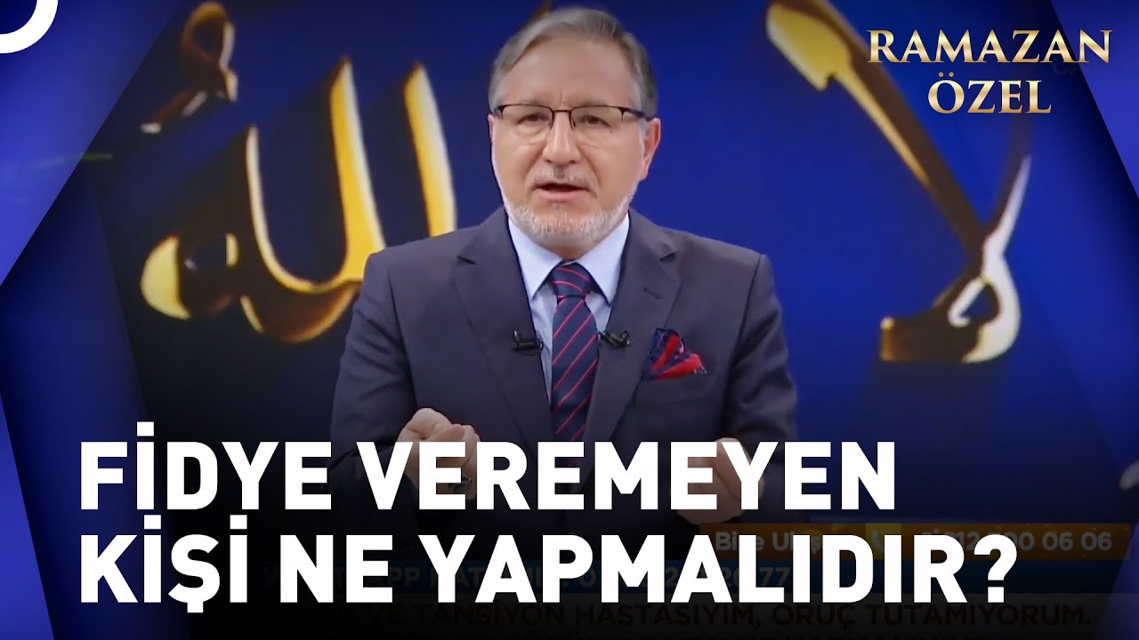 Oruç Tutamayan Fidye Vermek Zorunda Mı? | Prof. Dr. Mustafa Karataş ile Sahur Vakti