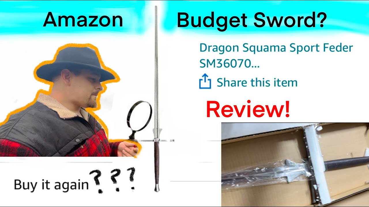 Dragon Squama Sport Feder: HEMA Sword Review!