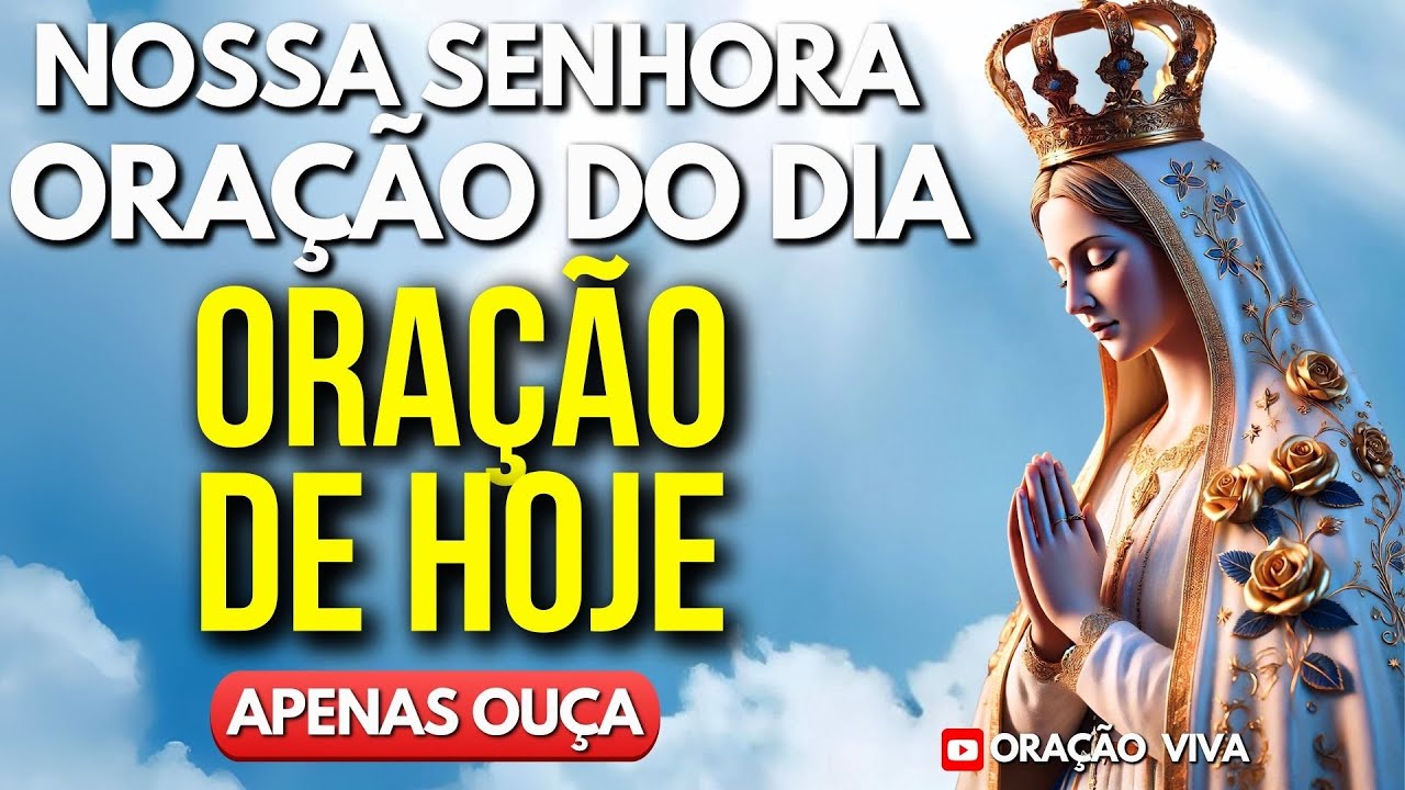 Hoje, Nossa Senhora está Tocando Todas as Áreas da sua Vida! - Reze Comigo!