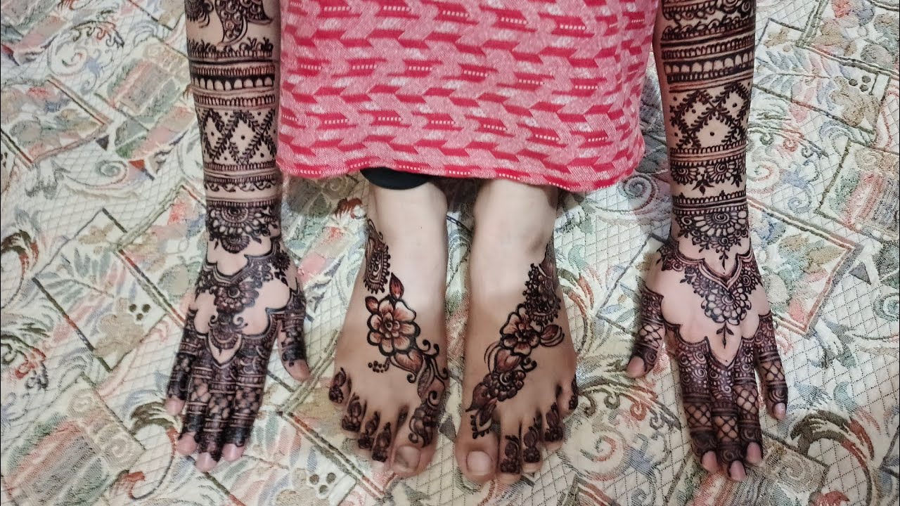 So Amazing 😍✌Bridle Mehndi Design/Mehndi Design Idea🎗simple and Beautiful