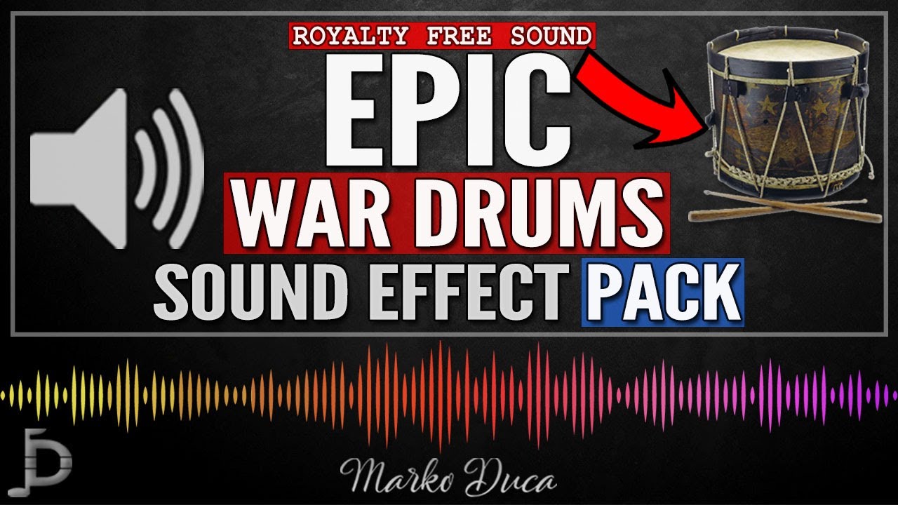 Cinematic War Drums Pack | Royalty Free Sound Effects