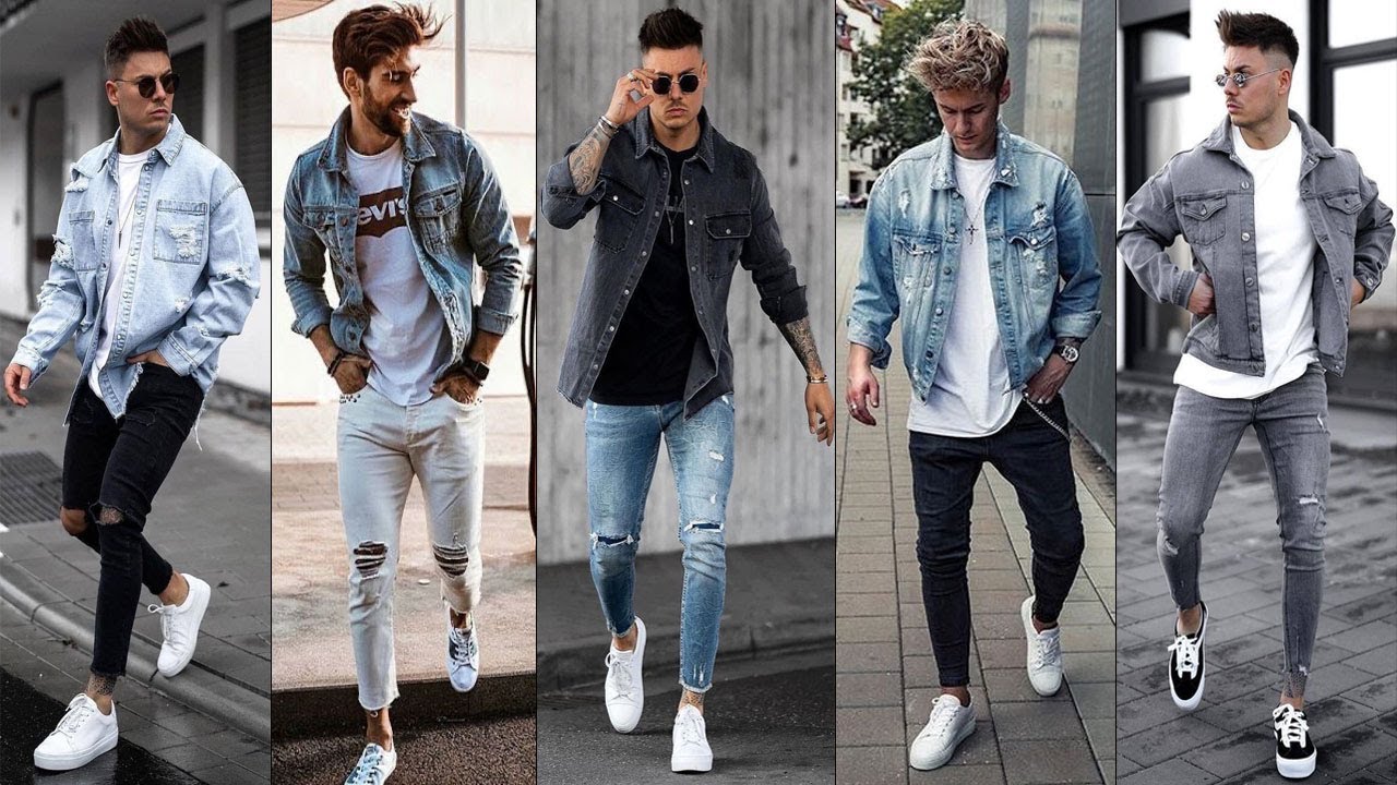 How To Properly Style Denim Jacket For Men 2022 | Denim Jacket Outfit Ideas 2022 | The Men's Outfits