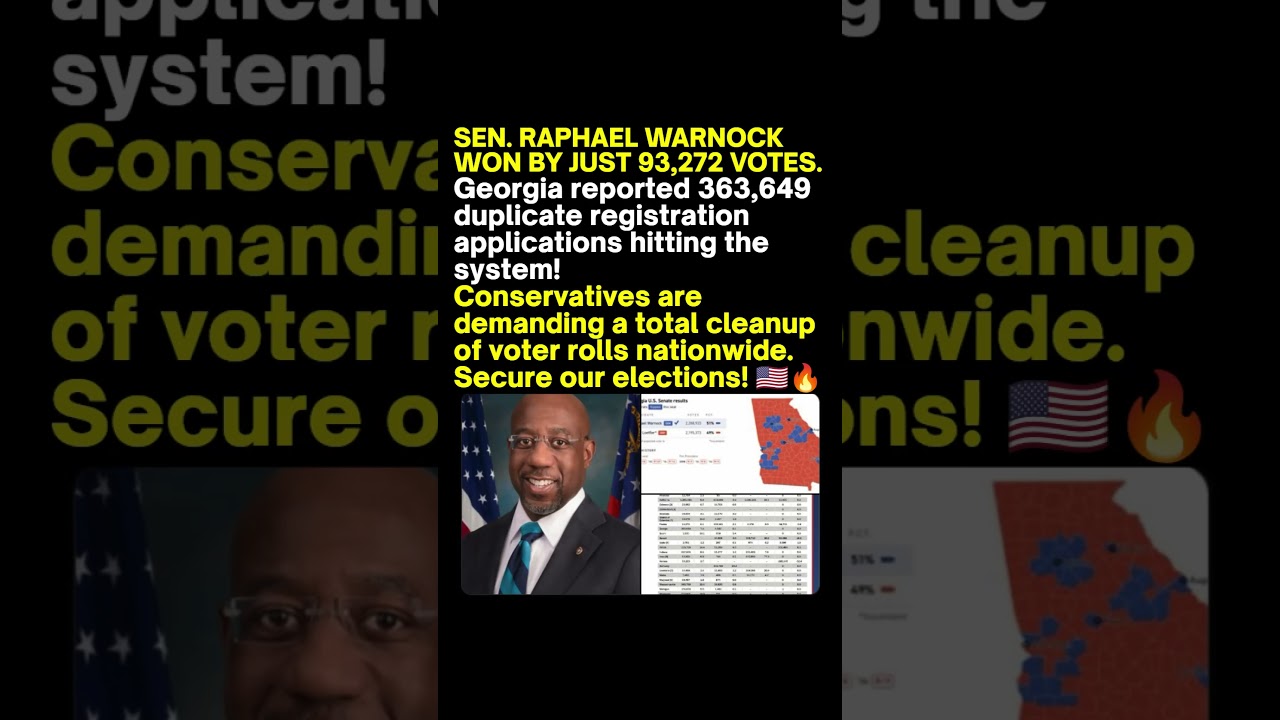 Georgia Voter Roll Debate Heats Up 🚨