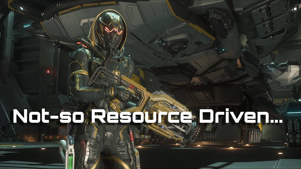 Star Citizen 4.2.1 | Trying (Emphasis Mine) The Resource Drive...