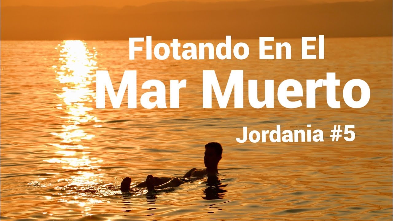 Flotando en El  Mar Muerto, JORDANIA #5
