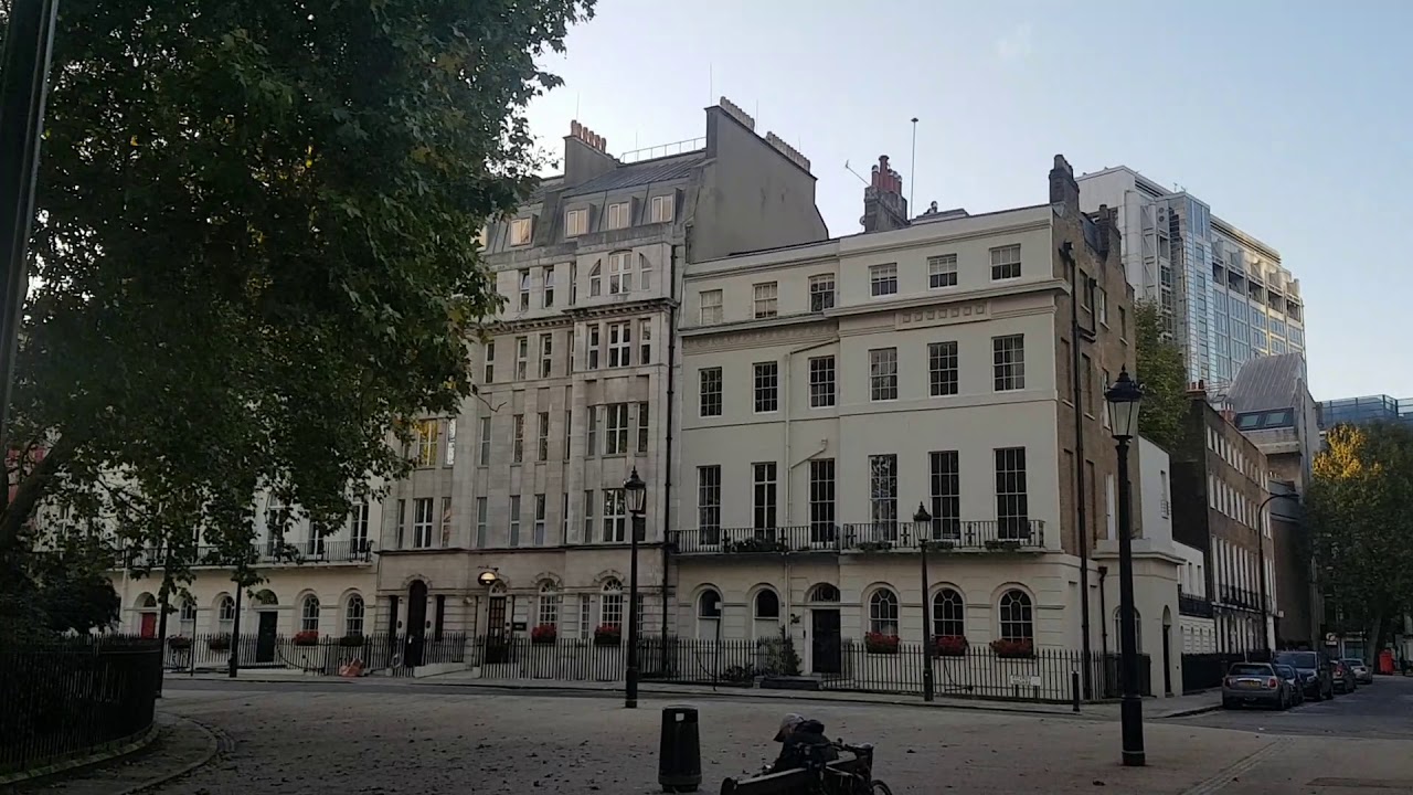 Fitzroy Square (2019) Georgian place in London.