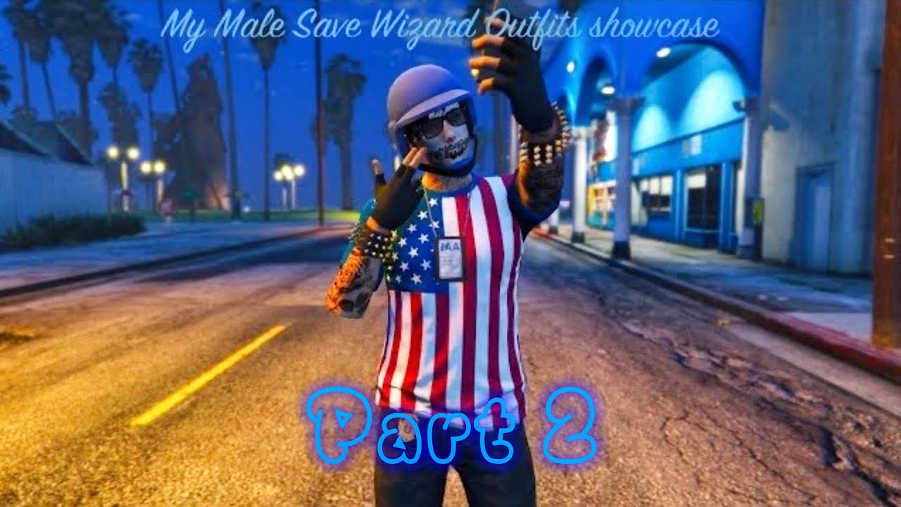 My Male Save Wizard Outfits showcase Part 2 | GTA Online