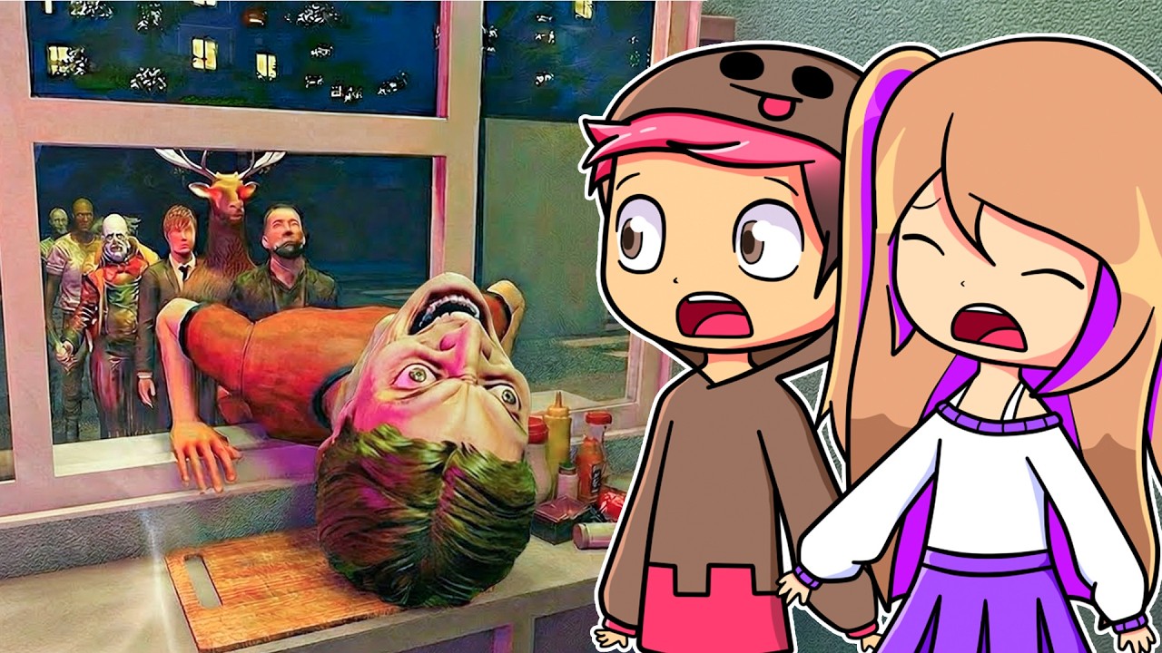 NOS ATRAPAN las PEORES ANOMALIAS en Roblox Scary Shawarma Kiosk con LYNA