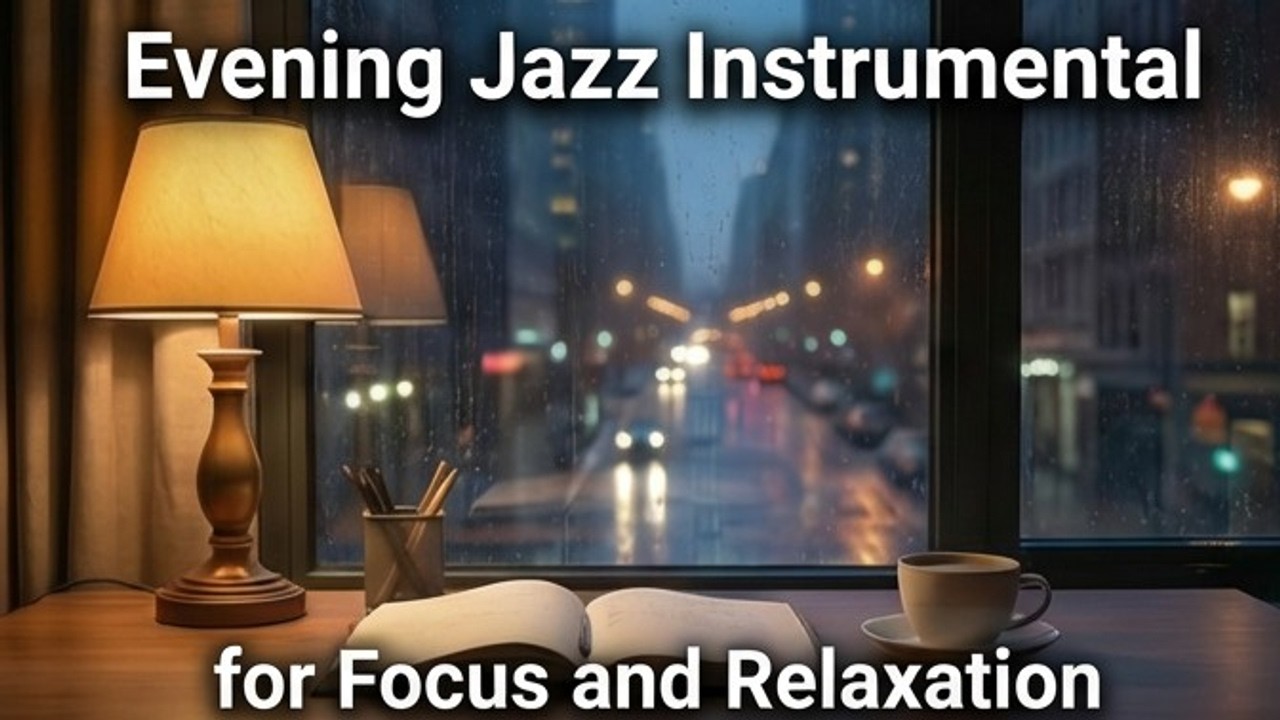 Evening Jazz Instrumental Music for Focus and Relaxation
