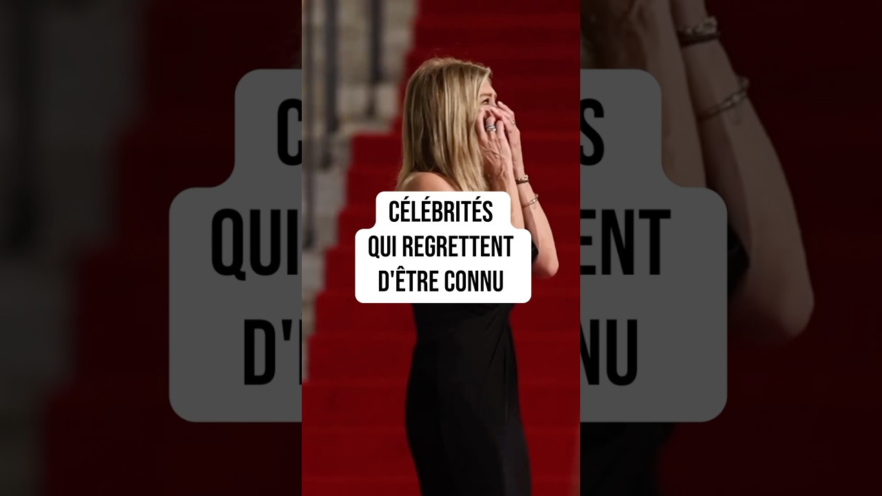 C&eacute;l&eacute;brit&eacute;s qui regrettent d&rsquo;&ecirc;tre Connue #acteur #hollywood #film #cinema #actress #series #interview