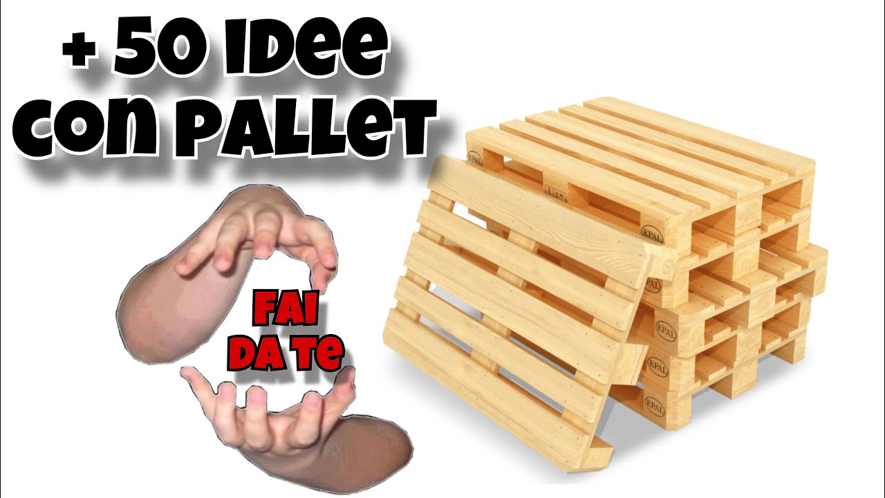 +50 Idee a Basso Costo con i Pallet !