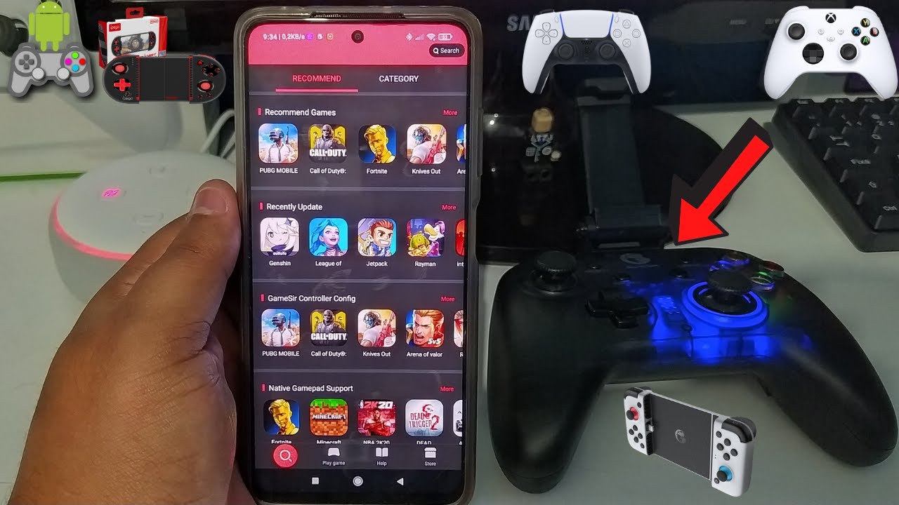 COMO ENCONTRAR JOGOS COMPATÍVEIS COM CONTROLE BLUETOOTH EM QUALQUER CELULAR ANDROID